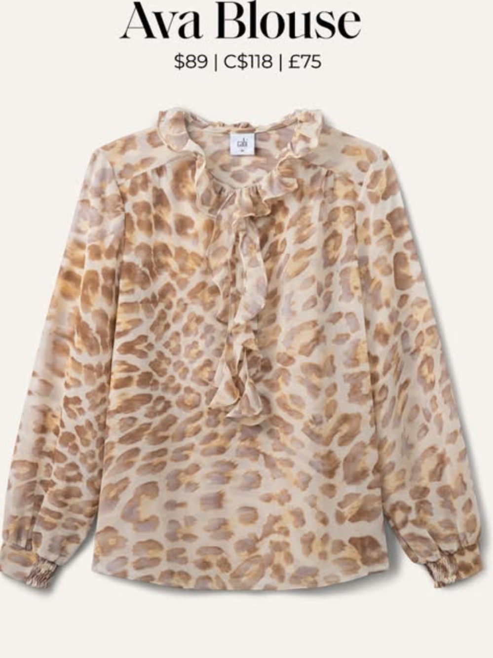 Cabi Ava Blouse